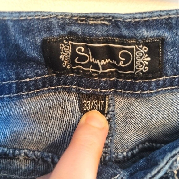 Shyanne Anne Bootcut Jeans Womens Size 33/SHT - Picture 4 of 12